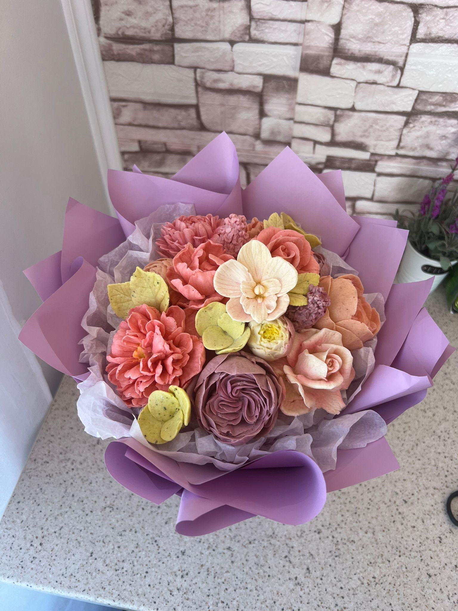 Lilac Harmony buchet mic